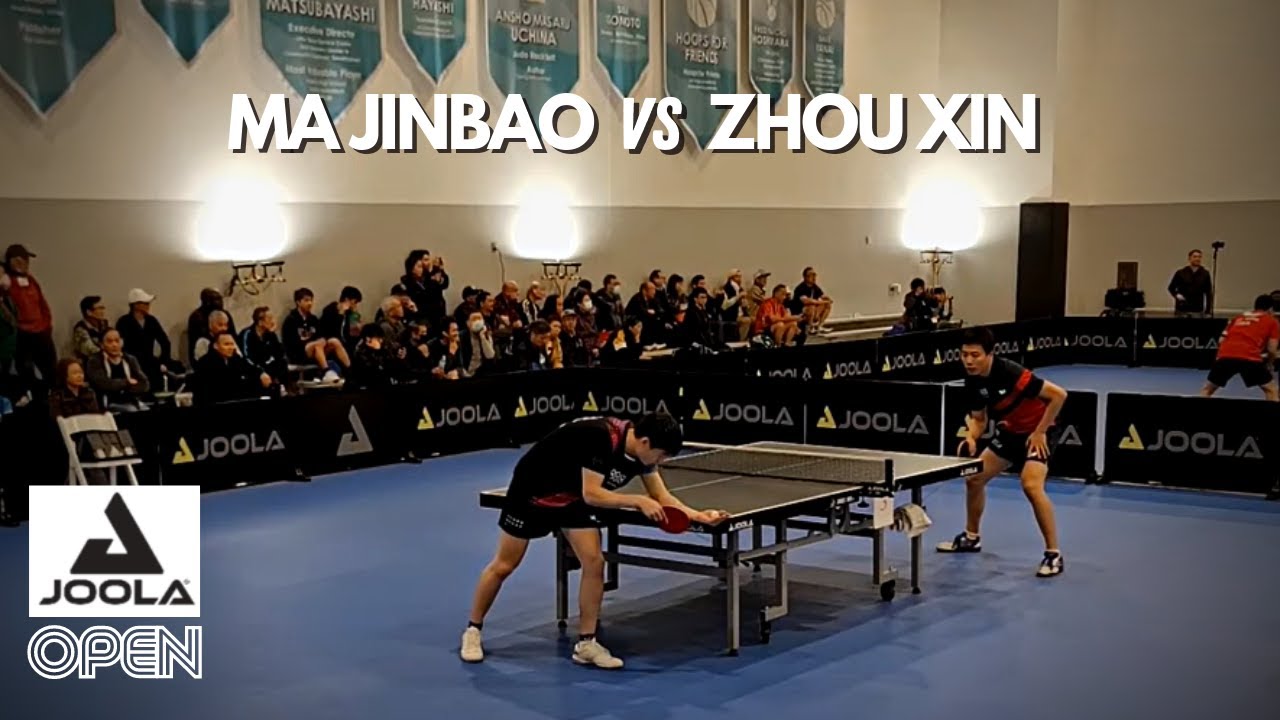 Ma Jinbao (2770) vs Zhou Xin (2775) // 2022 JOOLA LA Open - Open Singles Semifinal - 12-11-22