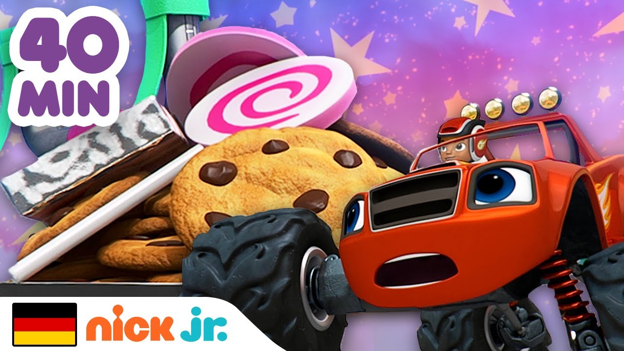 Blaze und die Monster-Maschinen | 40 Minuten Essensrettungen! | Nick Jr. Deutschland