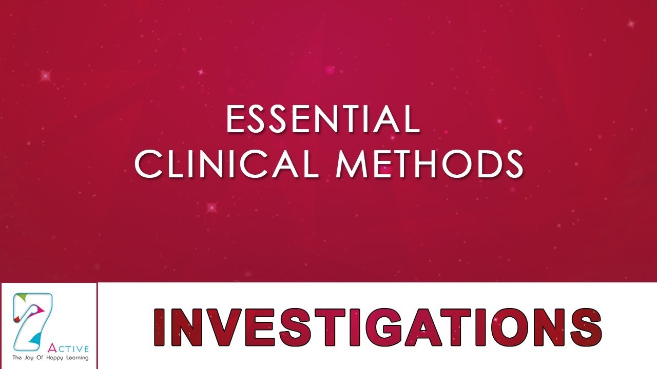 ESSENTIAL CLINICAL METHODS