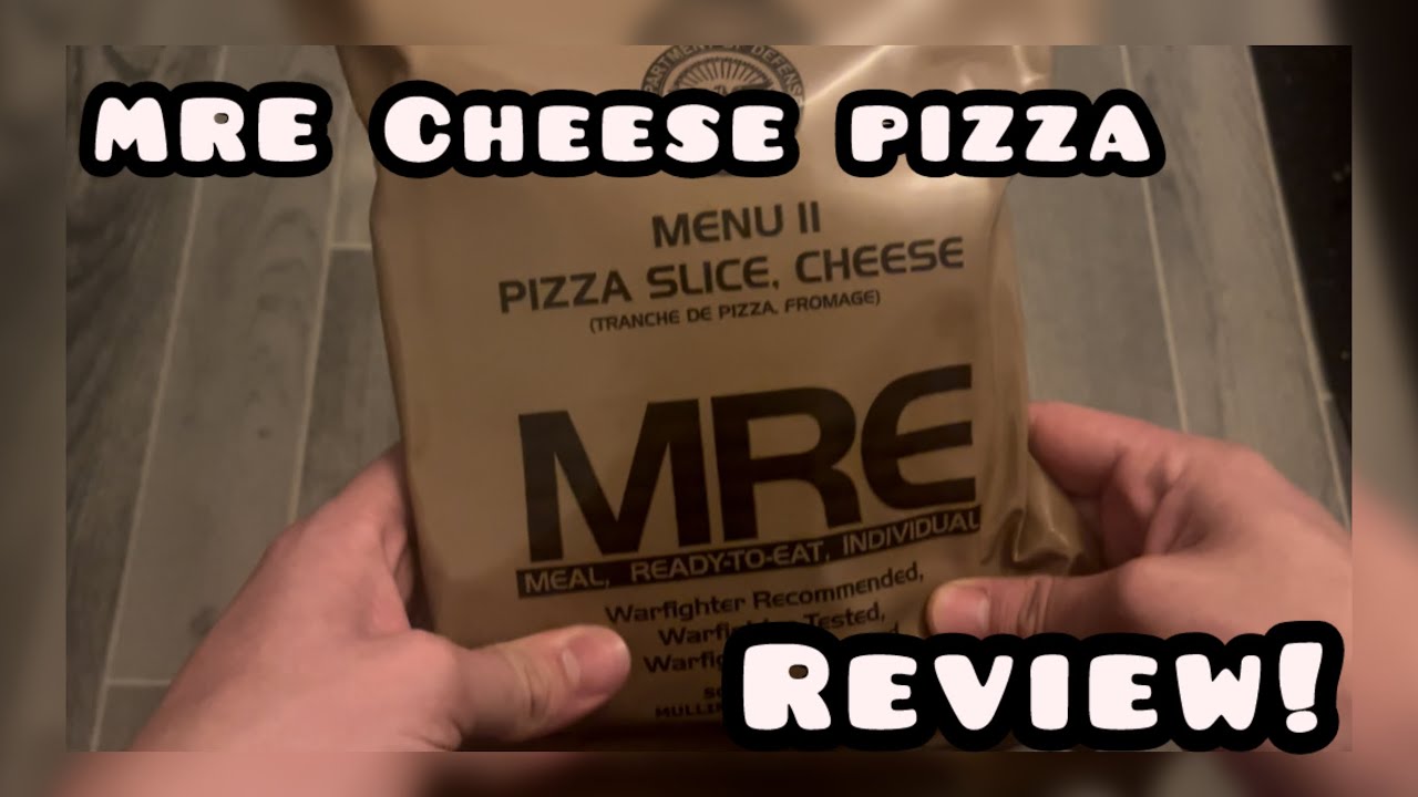 MRE REVIEW MENU #11 (Cheese Pizza Slice)