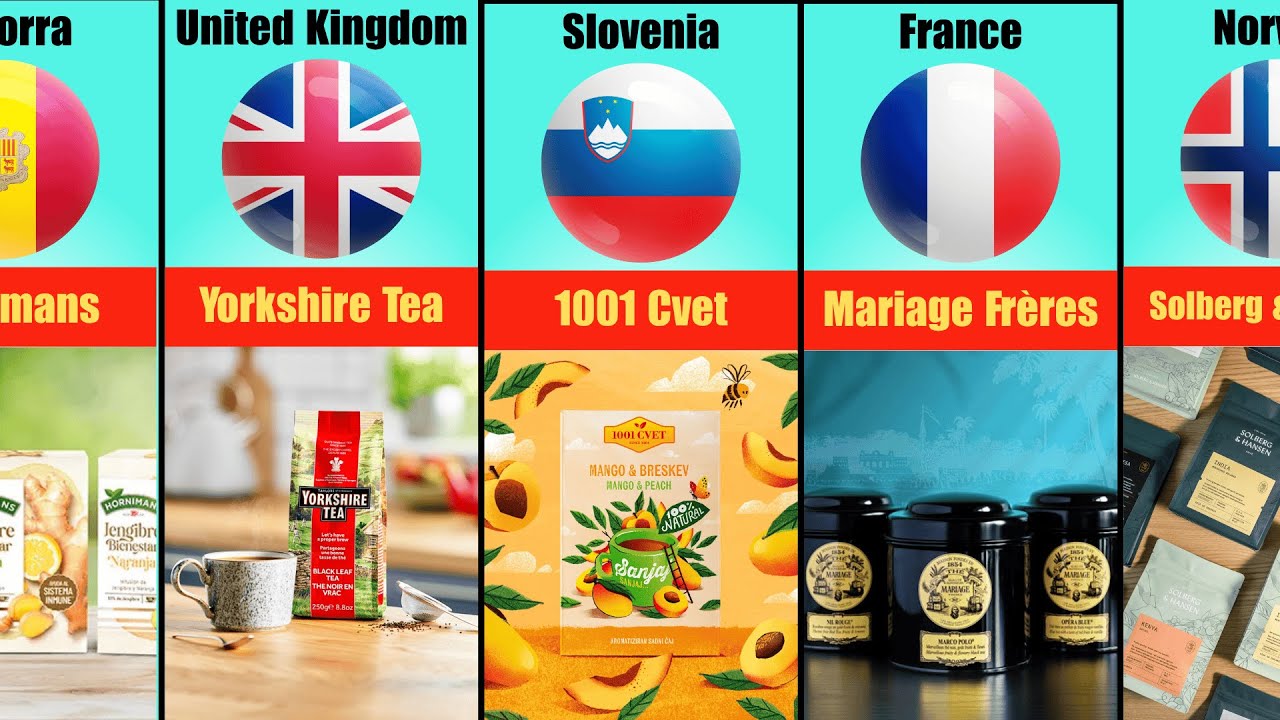 Top European Tea Brands by Country | Best Teas in Europe 🌍🍵