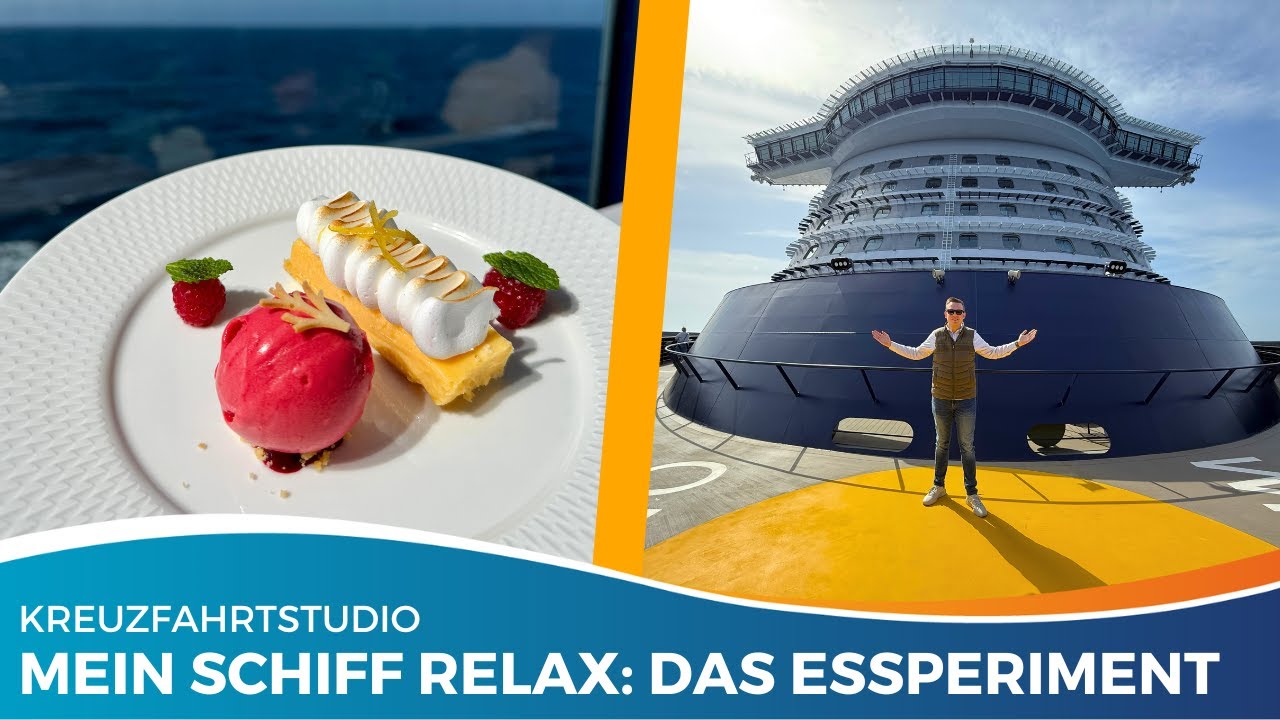 Das ESSperiment auf Mein Schiff Relax: Schaffe ich alle 11 Restaurants in einer Woche?!