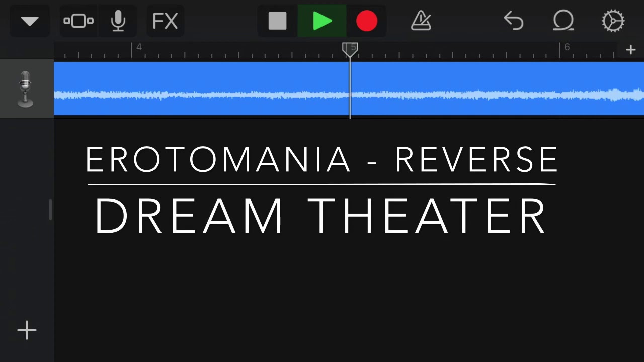 Erotomania by Dream Theater - Reversed track