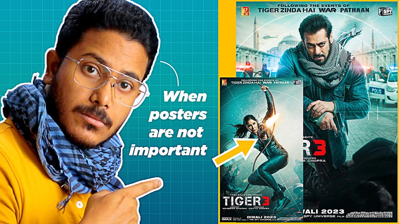 Graphic Designer REACTS to Tiger 3 Posters