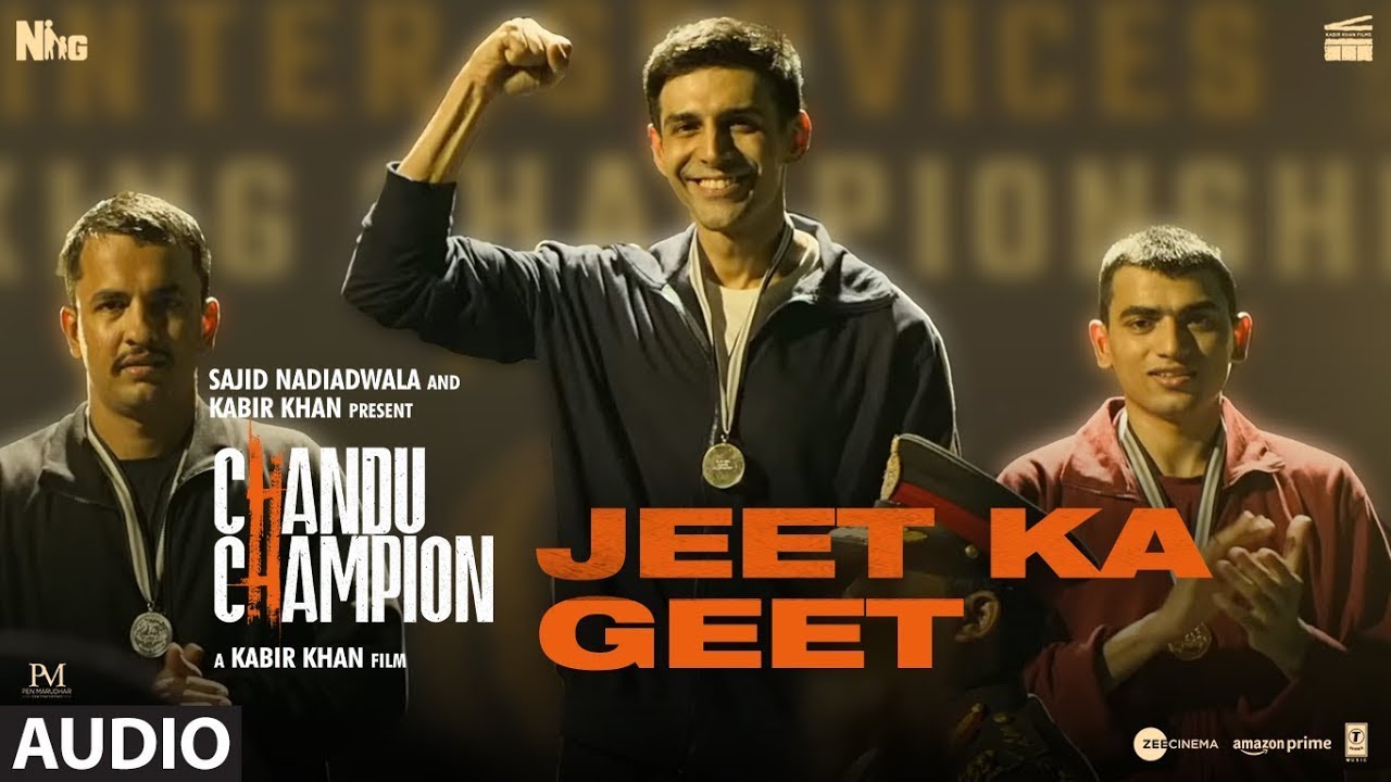 Jeet Ka Geet(song) | Artist: Shaan | From: Chandu champion |''JUST FEEL THE MUSIC''