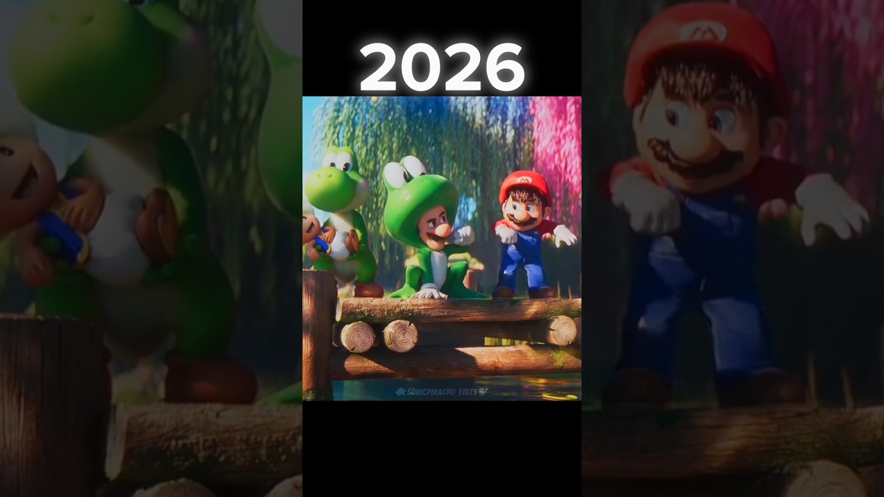 Evolution of Kamek, Frog Luigi, and Luma #supermariogalaxy #movie #evolution