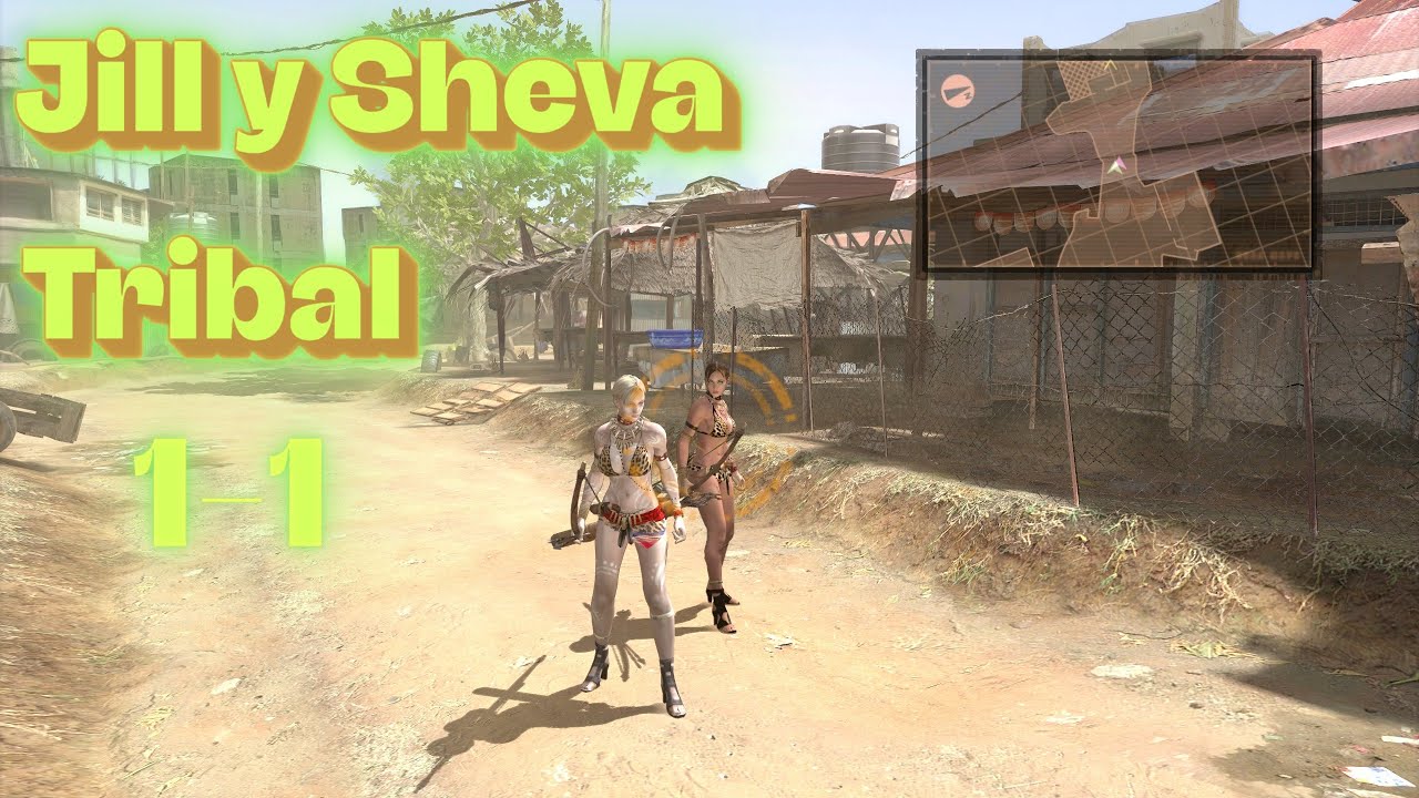 PC Resident Evil 5 / Jill & Sheva Tribal MOD / Chapter 1-1