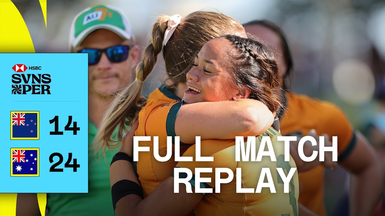 Australia edge epic! | New Zealand v Australia | Full Match Replay | Perth HSBC SVNS