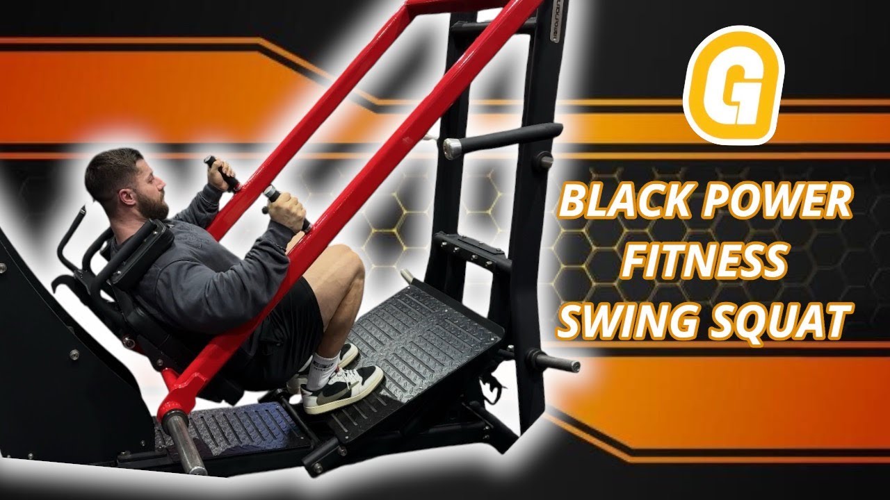 Black Power Fitness Swing Squat