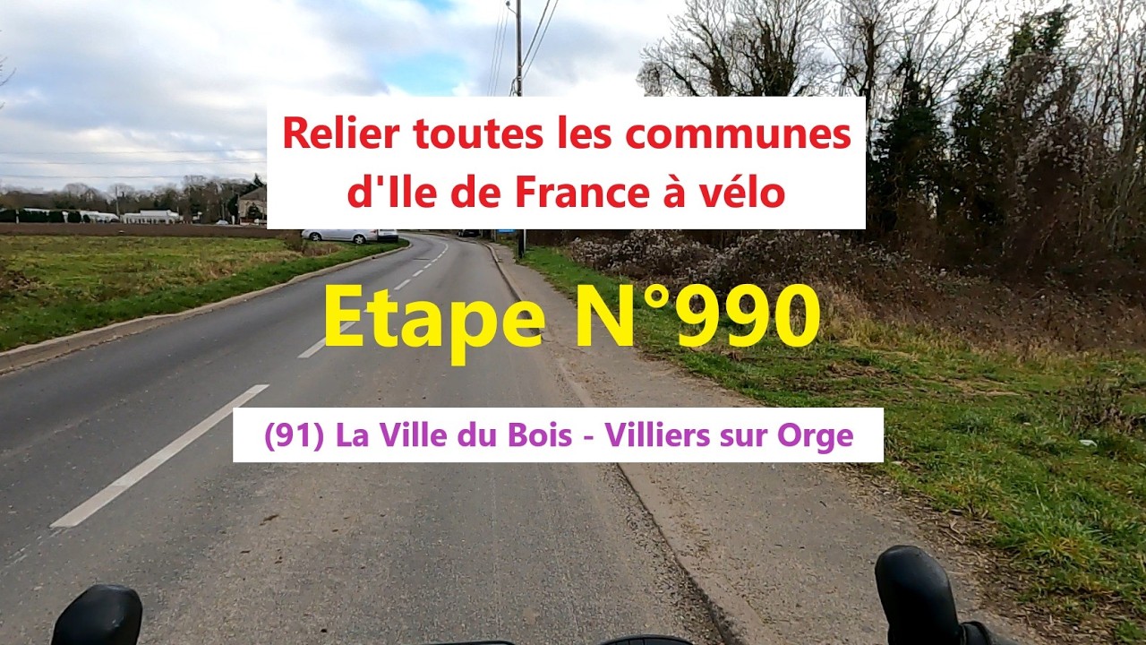 #0990 - 91 - La Ville du Bois - Villiers sur Orge - 2.7 km (4128 km)