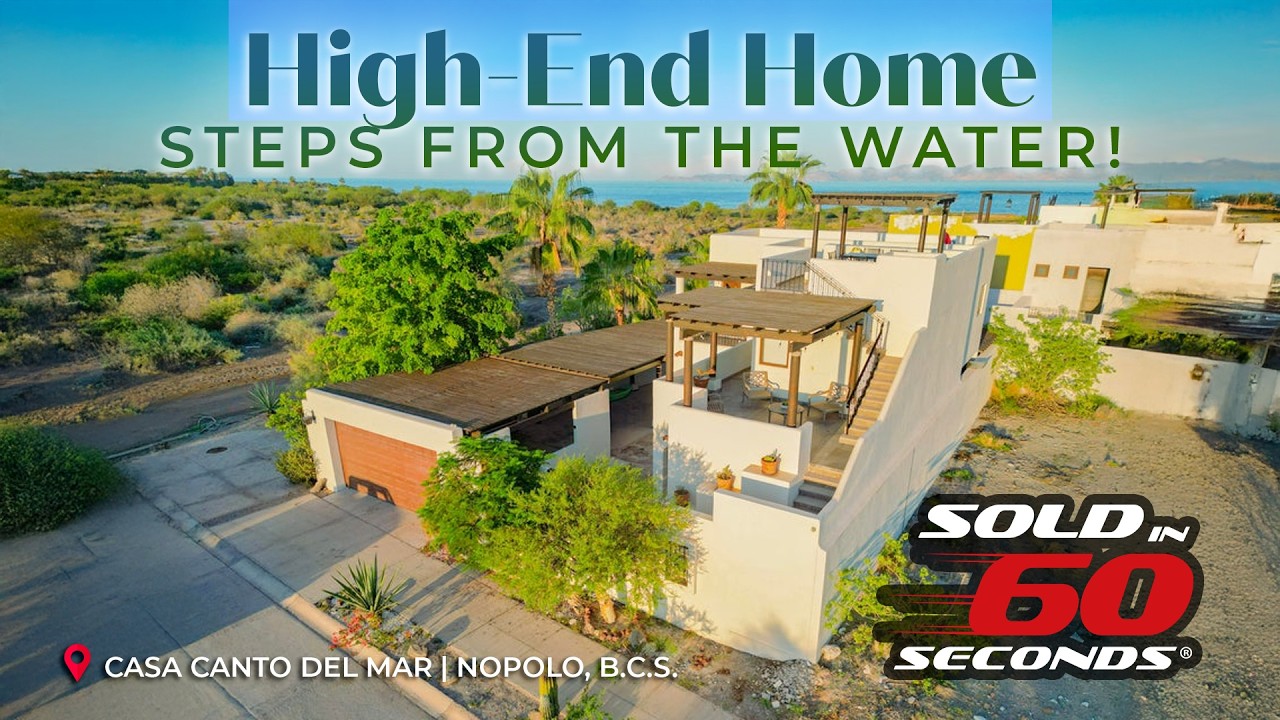 Luxury Ocean & Mountain View Home in Nopol&oacute; | Loreto, Baja California Sur - Ep.67