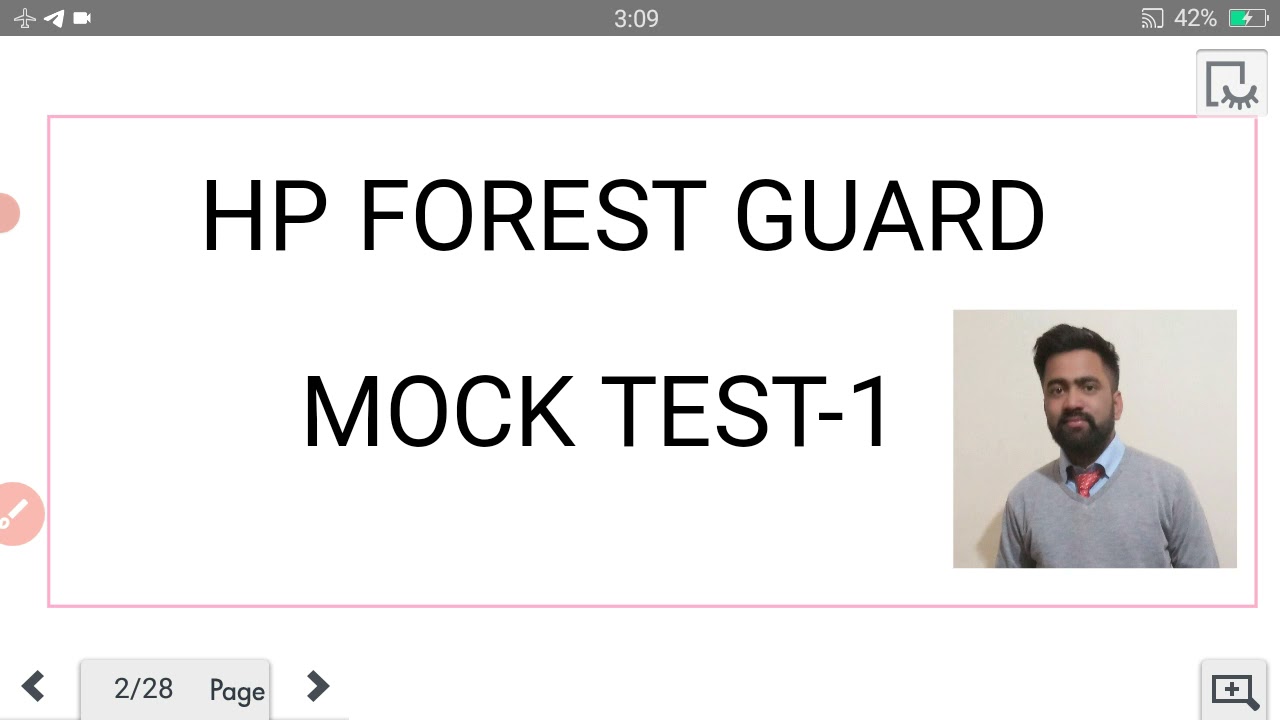 HP Forest Guard Mock test-1