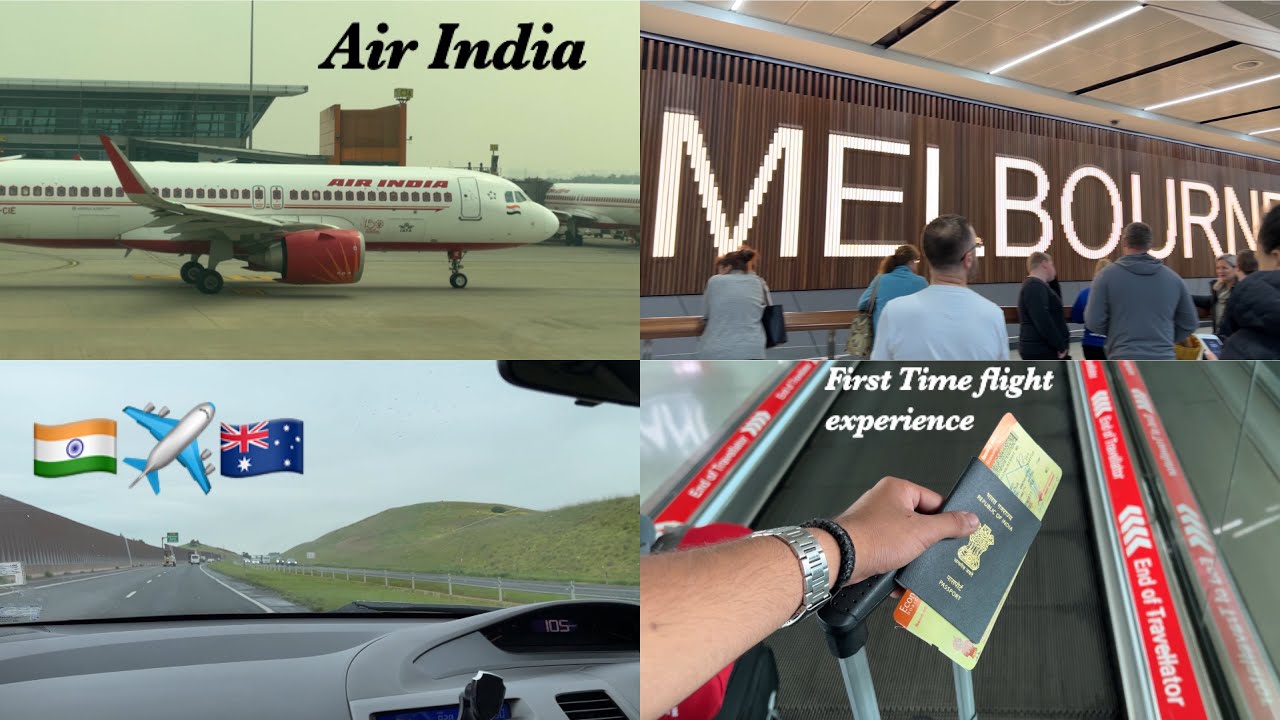 India🇮🇳to Melbourne🇦🇺/First time flight experience😬😵‍💫
