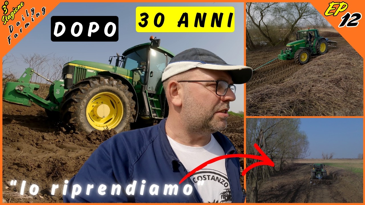 SISTEMIAMO UN CAMPO DOPO 30 ANNI | ARATURA 2026 | dailyfarming 12
