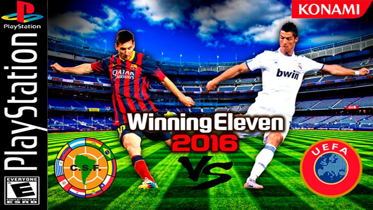 PSX Winning Eleven 2016 | UEFA vs CONMEBOL + Gameplay Portugal vs Chile