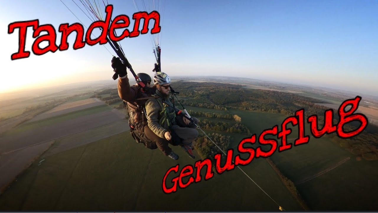 Tandemausbildung am Airfield Stapelburg - Harzer Gleitschirm- & Motorschirmschule
