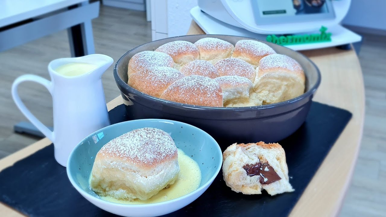 Булочки с нутеллой