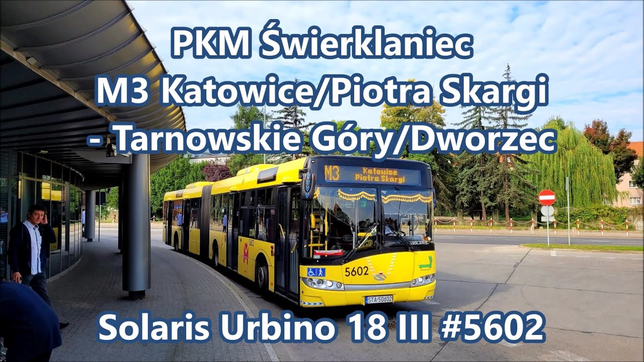 PKM Świerklaniec - linia M3, Solaris Urbino 18 III #5602