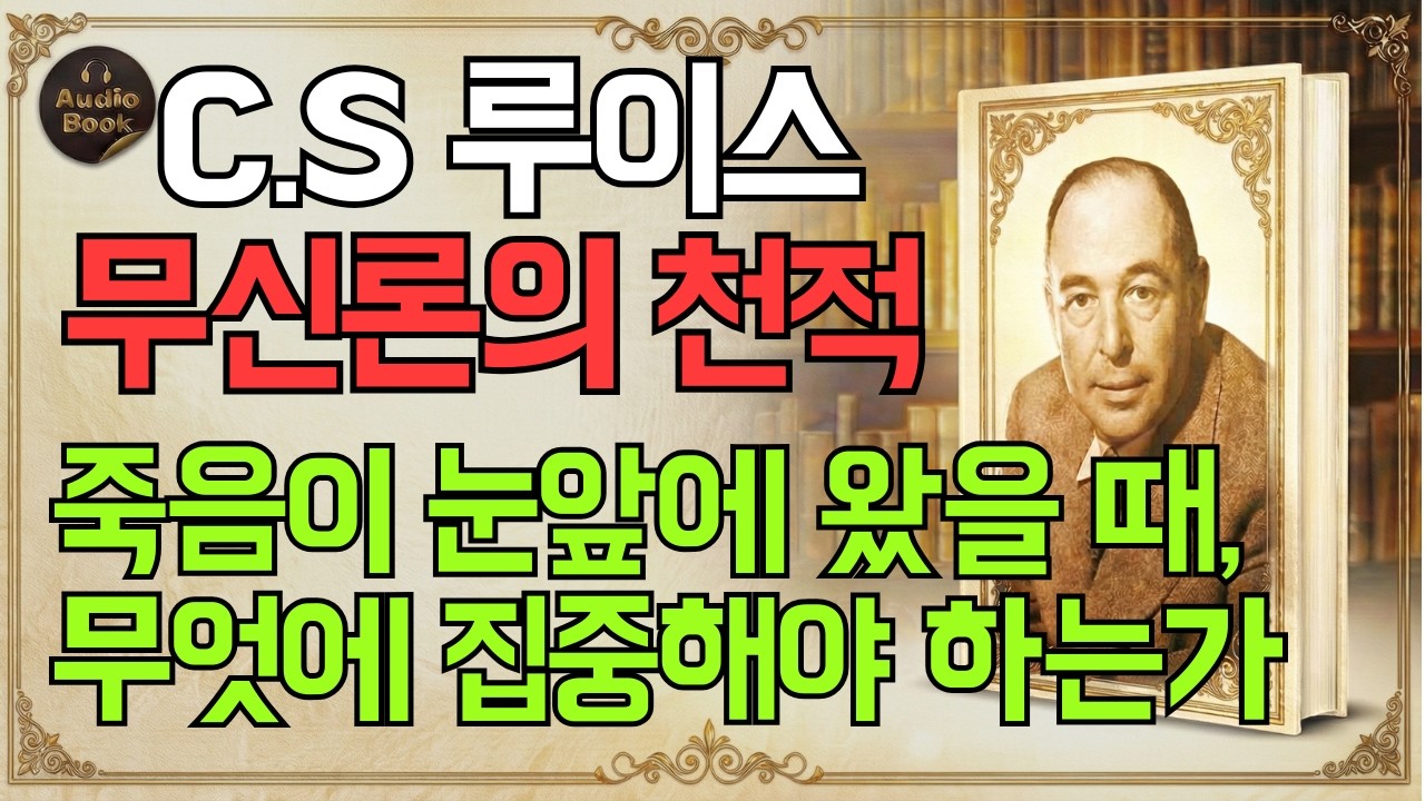 C.S. 루이스 '전시의 학습': 혼란한 시대, 우리가 공부하고 일해야 하는 진짜 이유 [고전설교]