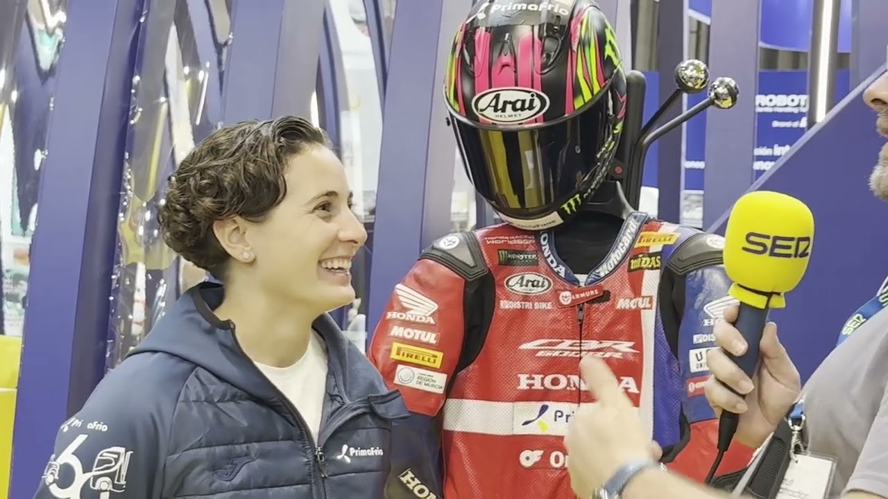 Entrevista a la campeona del mundo de motociclismo, Ana Carrasco, embajadora de Primafrio
