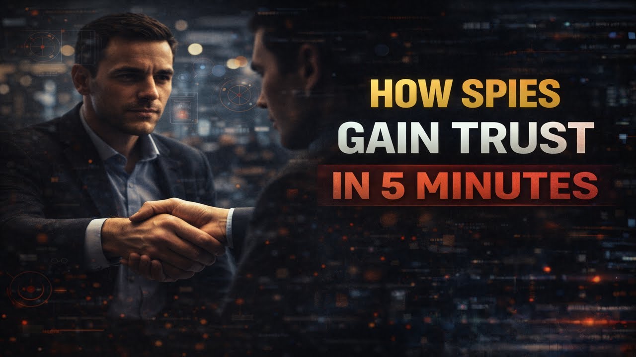 How Spies Build Trust in 5 Minutes (Psychology Secrets)