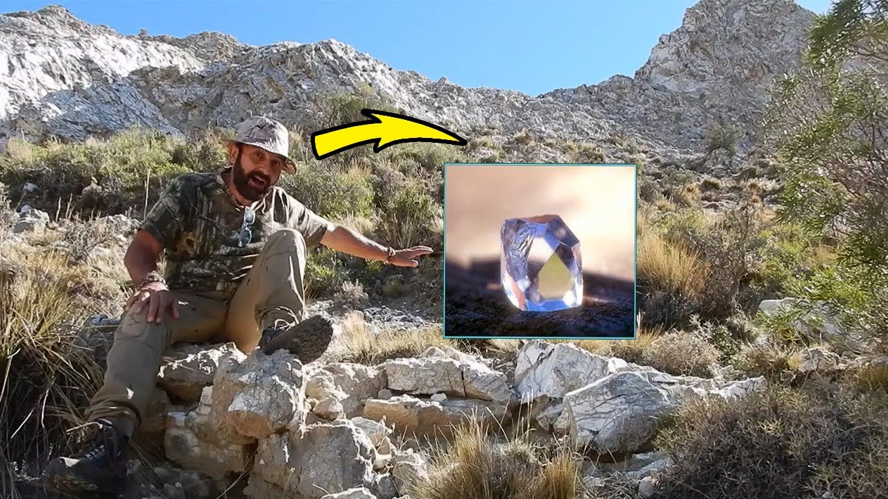 ¡¡Esta MONTAÑA esta llena de DIAMANTES!!💎 The Crystal diamonds