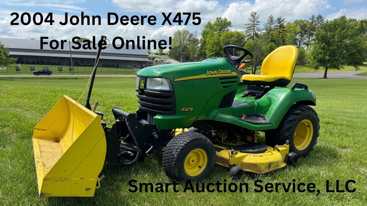 2004 John Deere X475 For Sale Online!