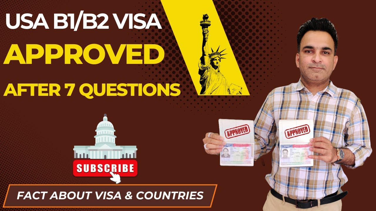 US Visa Interview Experience | USA Visa Interview Questions | USA Visitor Visa Updates | US B1/B2