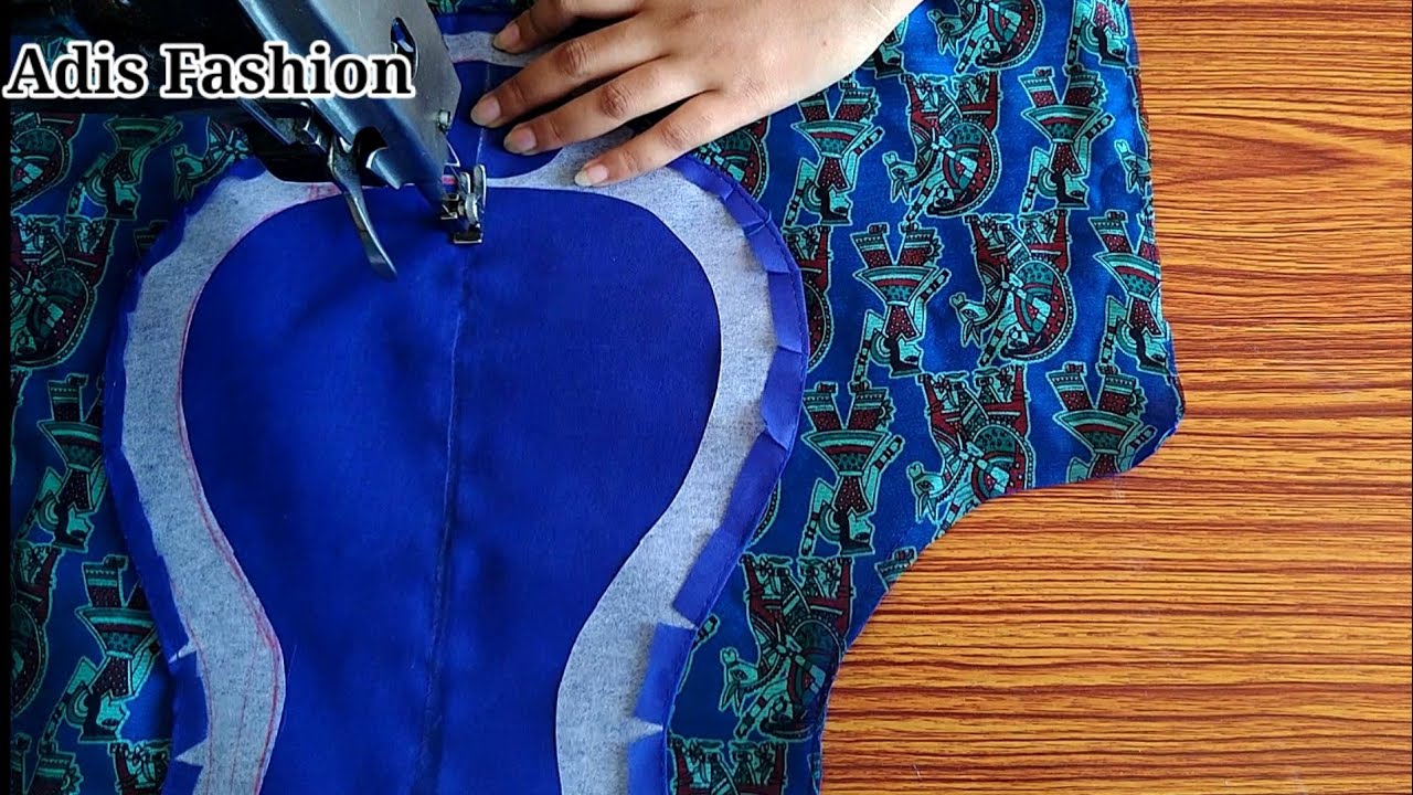 Matka gala blouse back neck design | cutting and stitching back neck