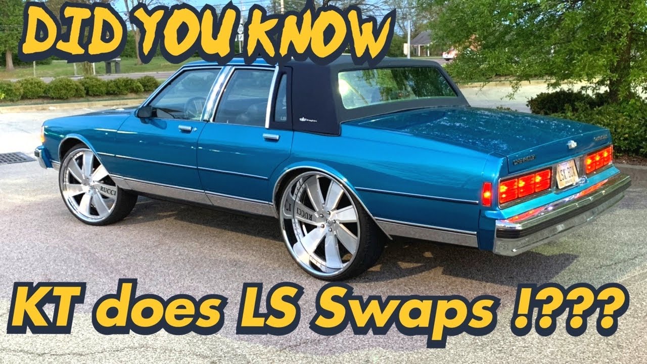 KT Shows off his LS Swap Work💪🏾💪🏾