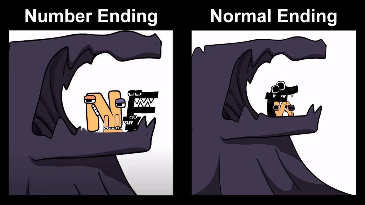 Now I Know My 123 vs Now I Know My ABCs Comparison | Alphabet Lore Epilogue Good Ending