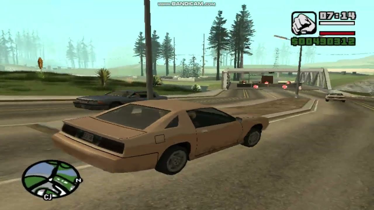 GTA San Andreas: Cruising & Chill Driving#boss #gta #gaming 