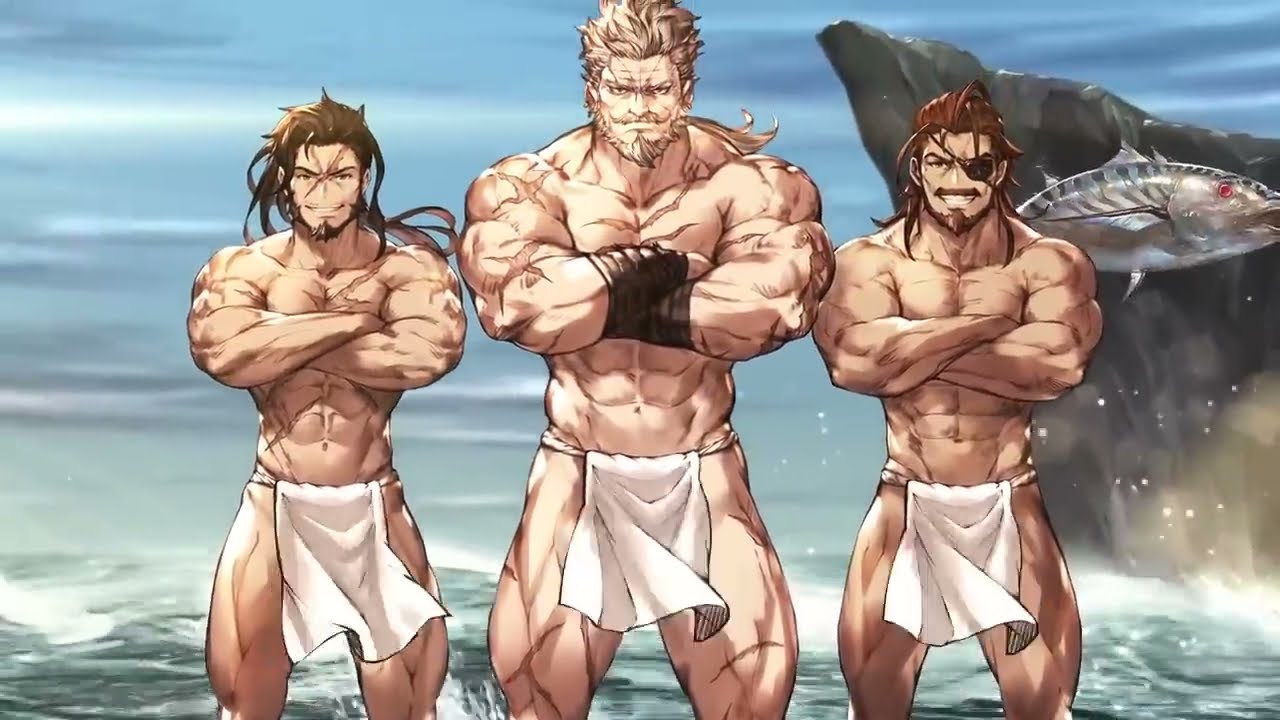 【グラブル】 三羽烏漢唄 ～GRANBLUE FANTASY～ THE SONG OF THE MEN- FULL MUSIC VIDEO