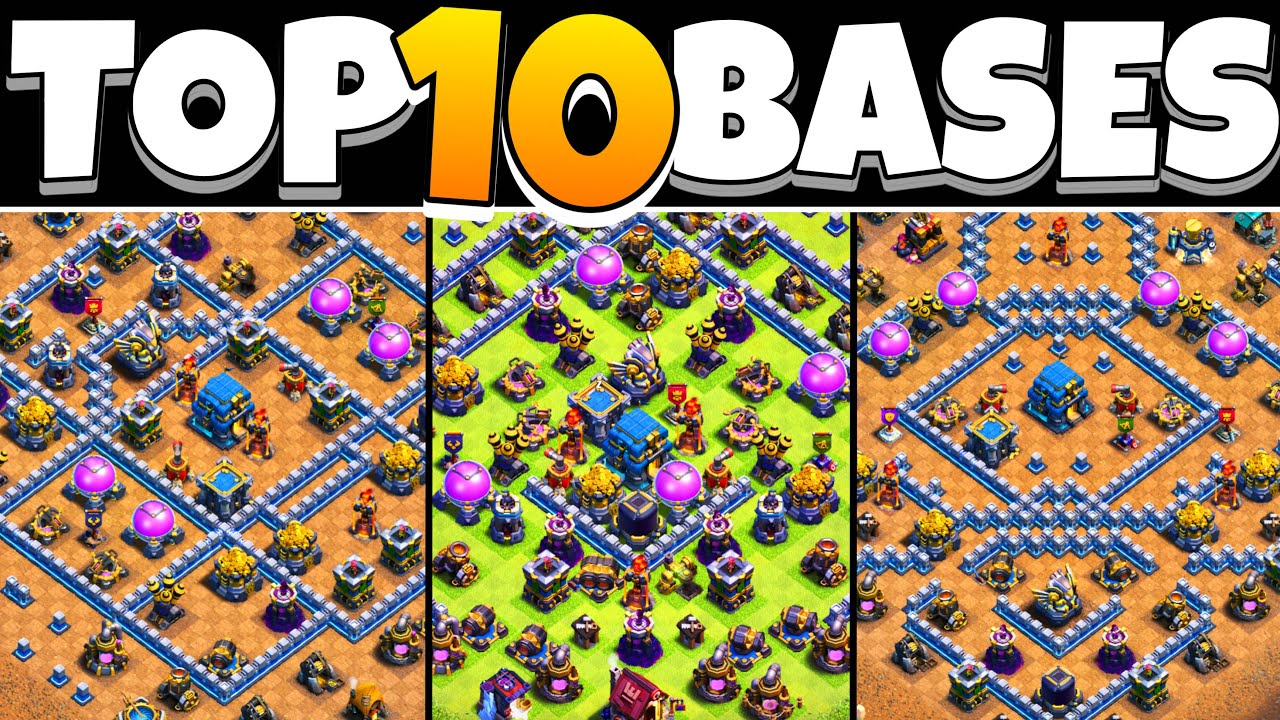 TOP 10 BASES HDV12 GDC & FARM 2025 ! 🔥 Anti 3 Étoiles & Anti Loot