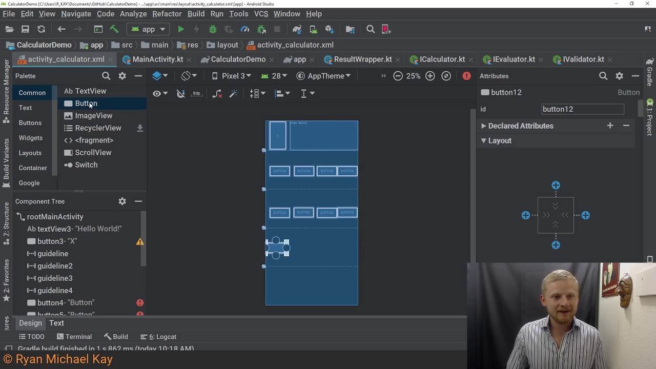 Let's Build An Android App In Kotlin: XML User Interface With Constraint Layout