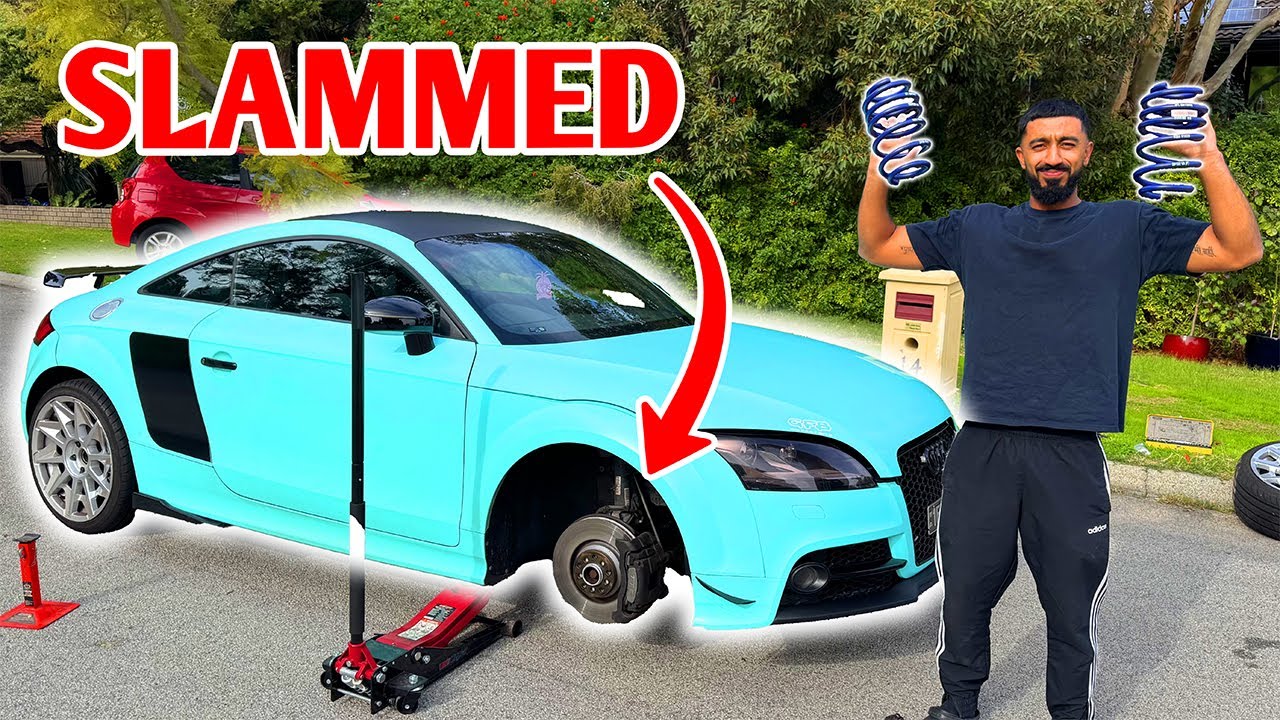 My TTS Gets SLAMMED: The Springs I Should’ve Bought First – H&R vs Eibach