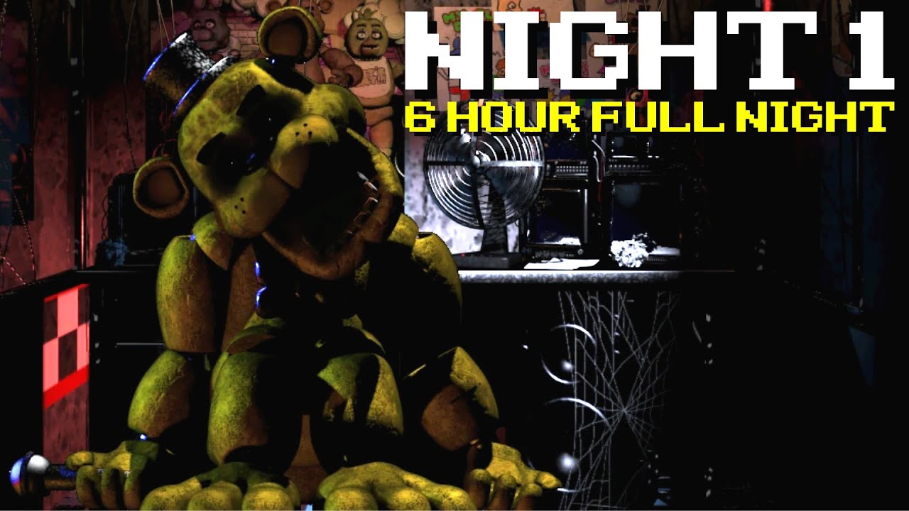 NIGHT 1 - Five Nights at Freddy's Ambience (NO ANIMATRONICS?)
