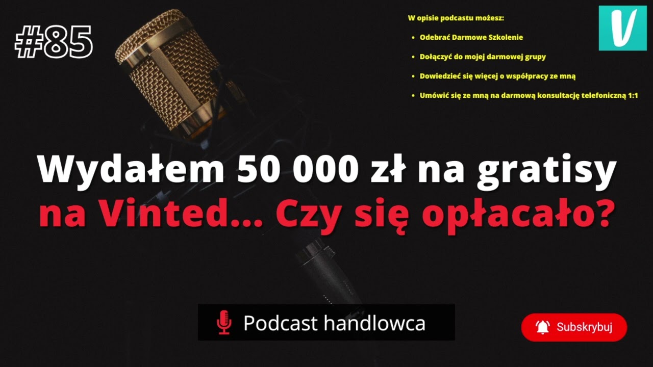 Wydałem 50 000 zł na GRATISY na VINTED - CZY SIĘ OPŁACAŁO?!
