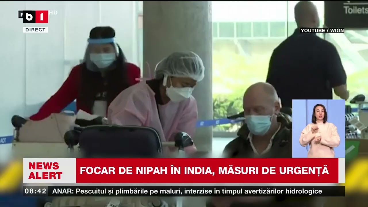 UN NOU VIRUS MORTAL ALERTEAZĂ OMENIREA. FOCAR DE NIPAH ÎN INDIA_Știri B1TV_28 ian. 2026