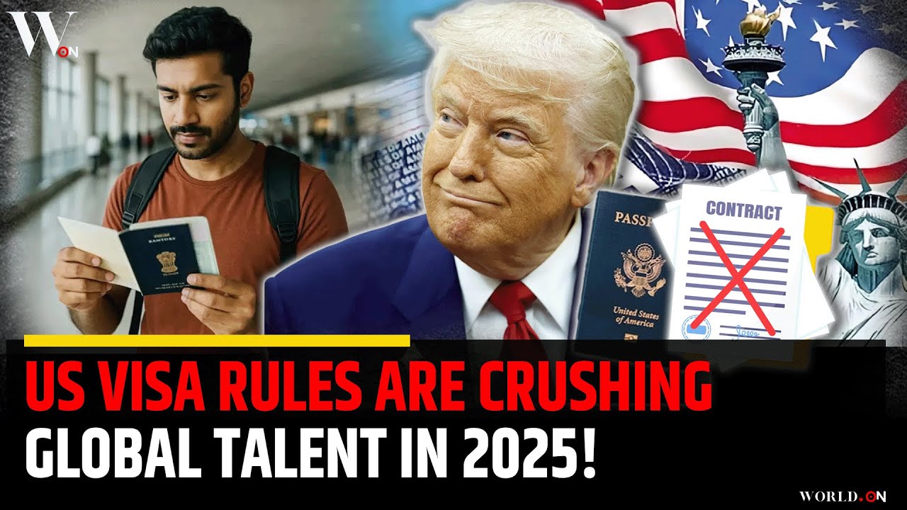 Визовые правила США 2025 года сокрушают таланты со всего мира!