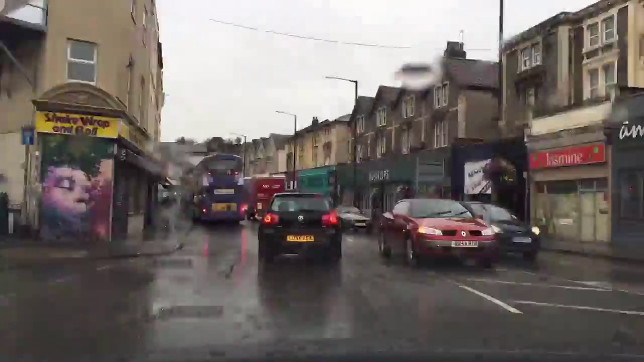 A38 road Mansfield to Bodmin entire length time lapse