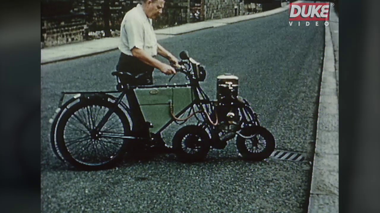 1955 Banbury Run | The Slinger three-wheel Motorcycle