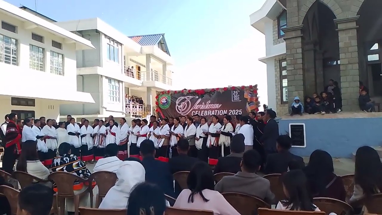 Folk song by Theza khel Christmas day.