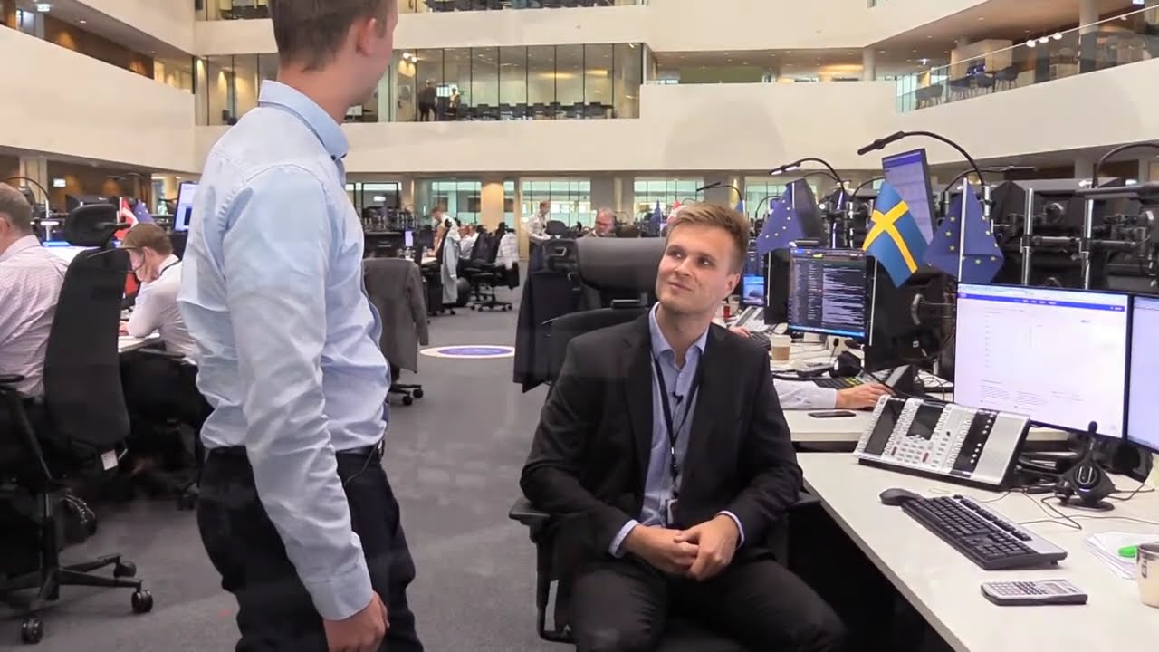 Working at the biggest trading floor in the Nordics