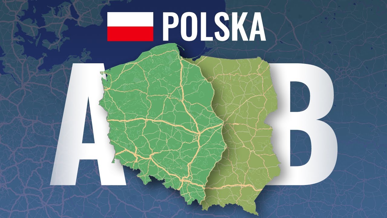 Dlaczego ZACHÓD POLSKI jest BOGATSZY od WSCHODU?