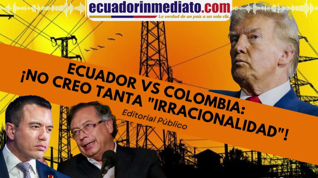 ECUADOR VS COLOMBIA: ¡NO CREO TANTA 