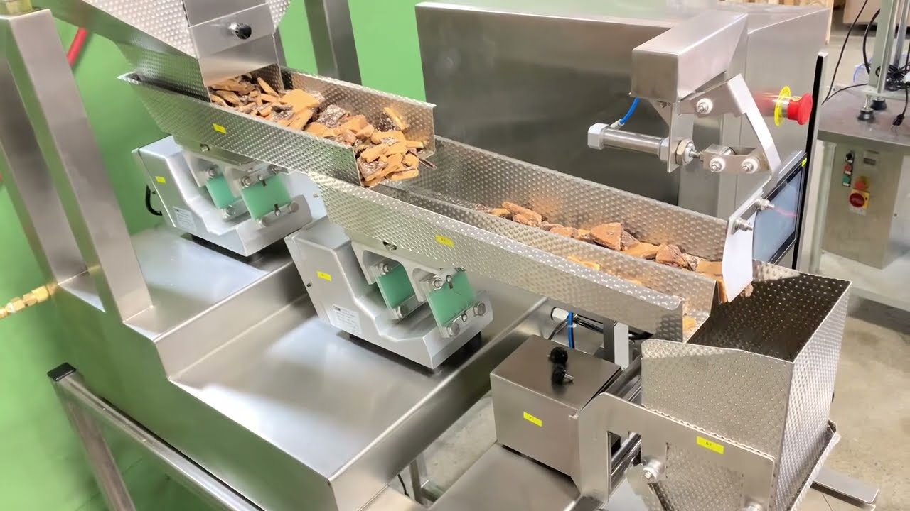 Confectionery Dry Product Weigh Scale Filler, Toffee Weigh Filling Machine Canada USA - JDA