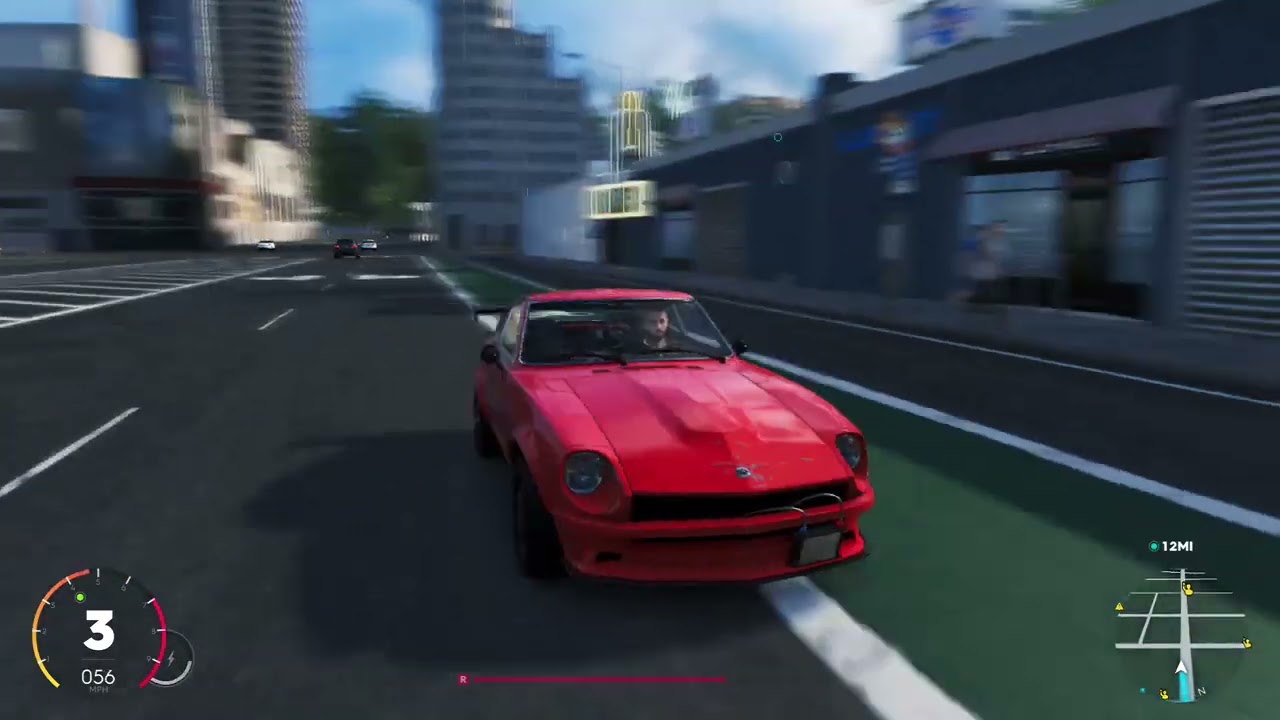 Driving around Nissan fairlady z 432 1970 in crew 2 