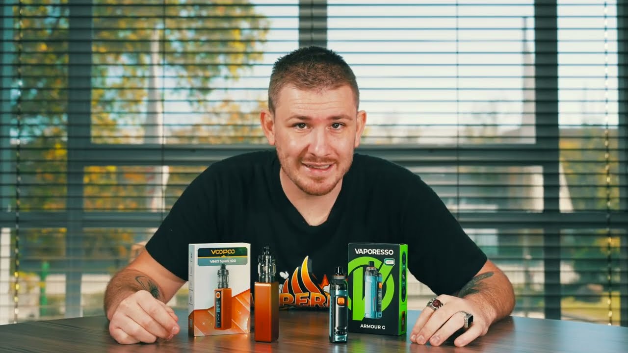 VOOPOO VINCI SPARK 100 VS VAPORESSO ARMOUR G