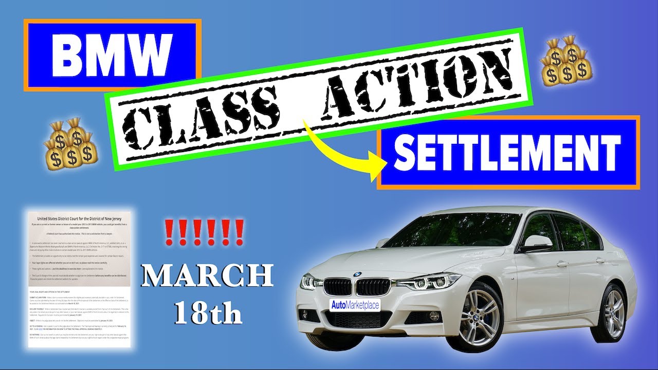 BMW Class Action Settlement - Timing Chain & Oil Pump Drive Chain Modules 💵